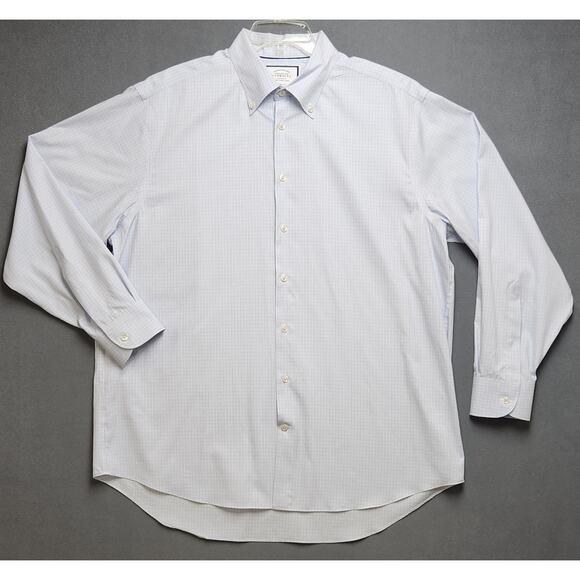 CHARLES TYRWHITT Classic Fit Men's Shirt Long Sleeve Button-up Size 17.5/35" - Picture 2 of 9